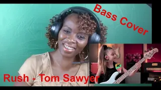 My Reaction To Rush - Tom Sawyer (Bass Cover) by Ellen