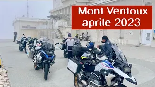 Mont Ventoux - aprile 2023 - 6 GS in mototour