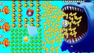 Fishdom Ads Mini Games 29.8 Hungry Fish | New update level Trailer video