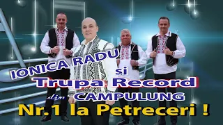 IONICA RADU SI TRUPA RECORD DIN CAMPULUNG🇷🇴 "VARA PETRECERILOR" 2023"🎼 HORE COLAJ 🎼#crisbandmusic