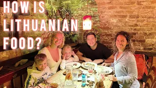 Foreigners Try Lithuanian Food - Is It Good? 🇱🇹