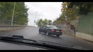 BMW e39 540i street drift