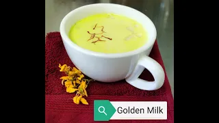 Ayurvedic Medicinal Drink To Boost Immune System | Golden Turmeric Milk