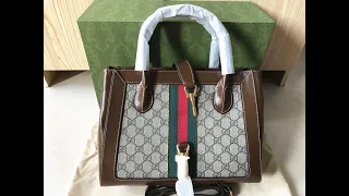 Original Gucci Jackie 1961 Medium Tote Bag HD Unboxing