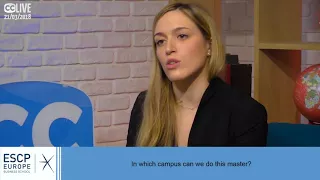 ESCP Europe Master in Management with Campus Channel