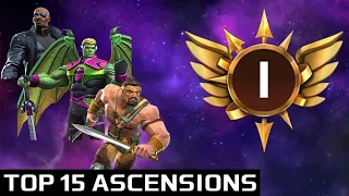 The 15 BEST Champions to Ascend In MCOC!