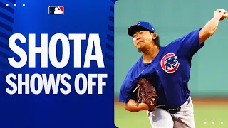 Rookie of the Year frontrunner?! Shota Imanaga continues to dominate the competition 🔥