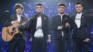 Union J sings Coldplay's Fix You - Live Week 6 - The X Factor UK 2012