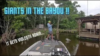 FLIPPING FOR GIANT BASS in South Louisiana !!