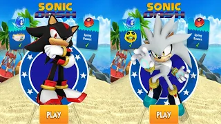 Sonic Dash - Shadow Vs Boss Battle Eggman Vs Boss Battle ZAzz Vs Silver Gameplay