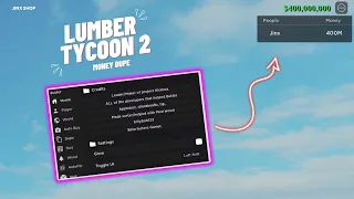 LUMBER TYCOON 2 | UNLIMITED MONEY DUPE