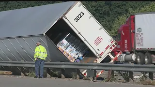 Good Samaritans helped driver during Thursday's semi crash on I-80, troopers say