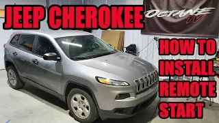 JEEP CHEROKEE - HOW TO INSTALL A  REMOTE START WITH KEY START