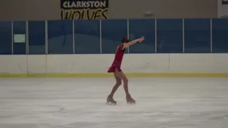Skate Detroit 2016 Junior Ladies FS Ashley Kim USFSA ISI 김혜승