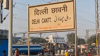 Delhi Cantt railway station | Delhi Cantonment railway station, Indian Railways Video in 4k ultra HD