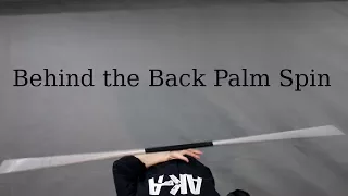 Behind The Back Palm Spin | Bo Staff Trick Tutorial