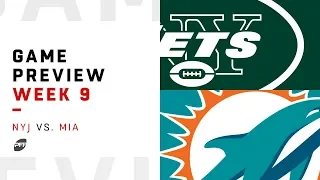 New York Jets vs. Miami Dolphins | Week 9 Game Preview | Pro Football Focus