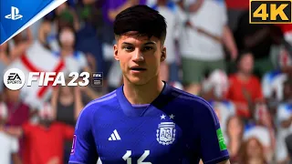 FIFA 23 - Argentina Road to Victory • FIFA World Cup Qatar 2022 - Quarter Final | PS5™ [4K] Next Gen