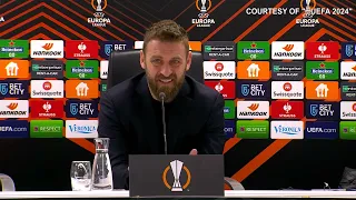 Feyenoord-Roma 1-1, De Rossi: "Lukaku, uno dei migliori al mondo. Al ritorno faremo di più"