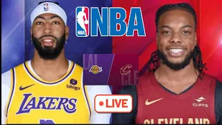 Los Angeles Lakers at Cleveland Cavaliers NBA Live Play by Play Scoreboard / Interga