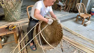 The dying craft of bamboo basket weaving。With a history of 400 centuries