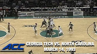 Georgia Tech vs. North Carolina Championship Game | ACC Men's Basketball Classic (1993)