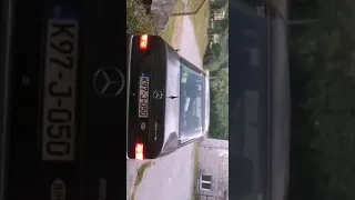 1992 Mercedes 250d exhaust sound