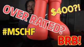 MSCHF BIG RED BOOT UNBOXING & ON FEET REVIEW