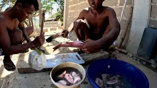 Sinabawang Lapu² + Ginataang Langka😋 | Secured sa ulam baka maunahan ng tax collector | Catch & Cook