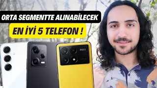 TOP 5 BEST Mid-Range Phones To Buy RIGHT NOW ! (APRİL 2024)