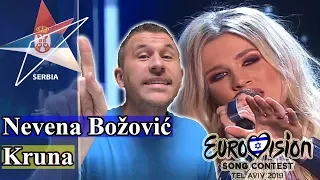 Nevena Božović  - Kruna | Serbia Eurovision 2019 REACTION