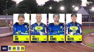 Heat 15 | Oxford vs Edinburgh | Championship | OXFORD SPEEDWAY TV 2024