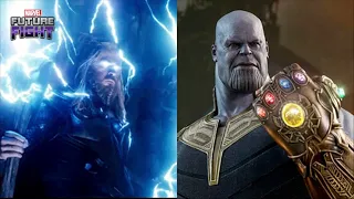 Thor vs Thanos | Entry | Marvel Future Fight | Gameplay