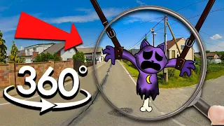 FIND Monster CatNap Dying - Poppy Playtime Chapter 3 | CatNap Dying Finding Challenge 360° VR Video