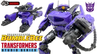 Transformers Studio Series 110 BUMBLEBEE MOVIE Voyager Class SHOCKWAVE Review