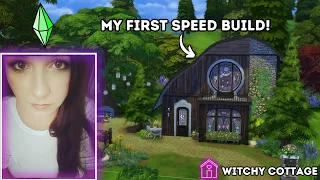 Cozy, Witchy Cottage Speed Build in the Sims 4🌙
