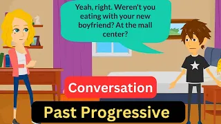 Past Progressive - English Conversation Practice - Improve Speaking Skills-1