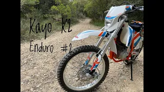 Kayo K2 2020 250 4T| Enduro Test #2| Sulle pietre/ On the rocks