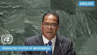 🇫🇲 Micronesia - President Addresses United Nations General Debate, 78th Session | #UNGA