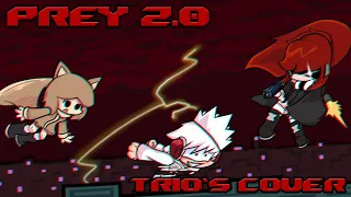 FNF Prey 2.0 [Beta], But The Trio Sings it! 【FNF Trake, Tactie & Cathie Sing Prey / Sonic.EXE Cover】