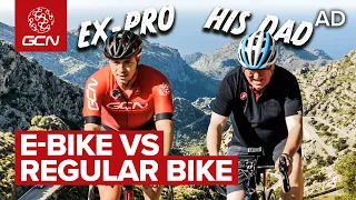 Ex-Pro Cyclist Vs... His Dad?! Epic Climb Edition