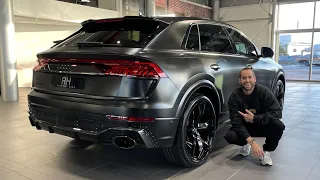 BYE RANGE ROVER - HELLO SATIN BLACK AUDI RSQ8!