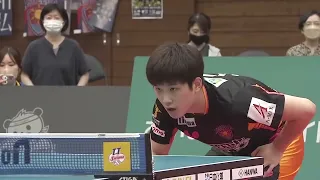 Tomokazu Harimoto 張本智和 vs Kenta Matsudaira 松平健太  T-League Japan