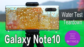 Waterproof Test | Samsung Note 10 waterproof rating?