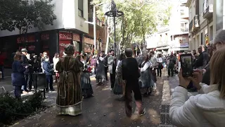 Ball de Gitanes de Sant Andreu de Palomar al Cercavila de Festa Major de Sant Andreu (01-12-2019)