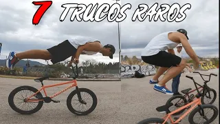 7 TRUCOS DE BMX MUY RAROS QUE PUEDES HACER SIN BUNNY HOP (seguramente no los conocías)