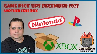 Game Pick Ups December 2023 - Another free box