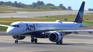 Avião da Azul que saiu da pista - Decolando de Salvador pela primeira vez ✔