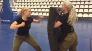 Israeli women soldiers fitness training | IDF (Israel Defense Forces) girls | female krav maga