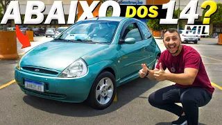 O HATCH MAIS ECONÔMICO PARA COMPRAR ATÉ 15 MIL - Ford KA XR😱